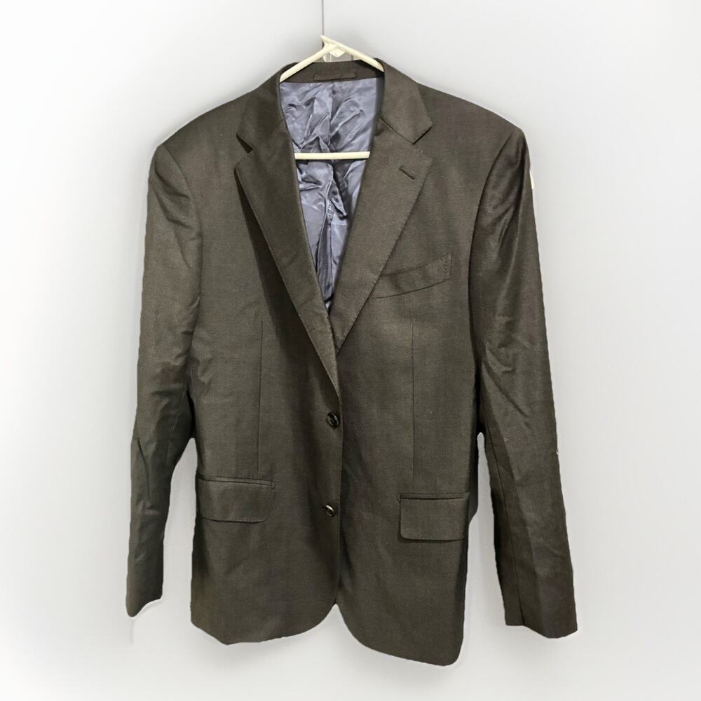 Suitsupply Blazer Mens 44 Pure Gray Wool Super 110s VBC Perennial